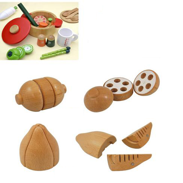 Hot sale cooking set popular pink wooden kitchen toys wooden play kitchen toy