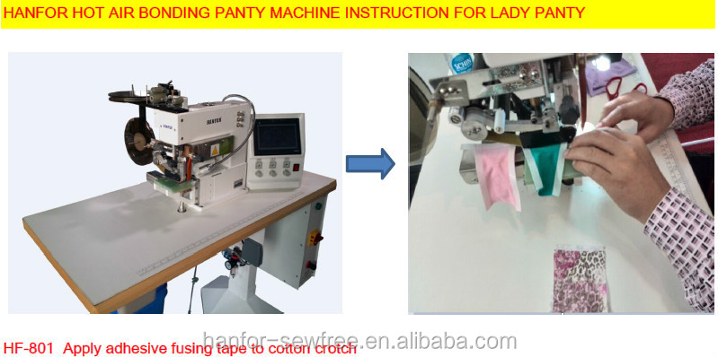 Seamless bra glue machine / seamless garment bonding machine Stock
