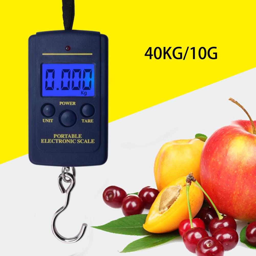 Digital Scale 40kg 10g Portable Electronic Scales