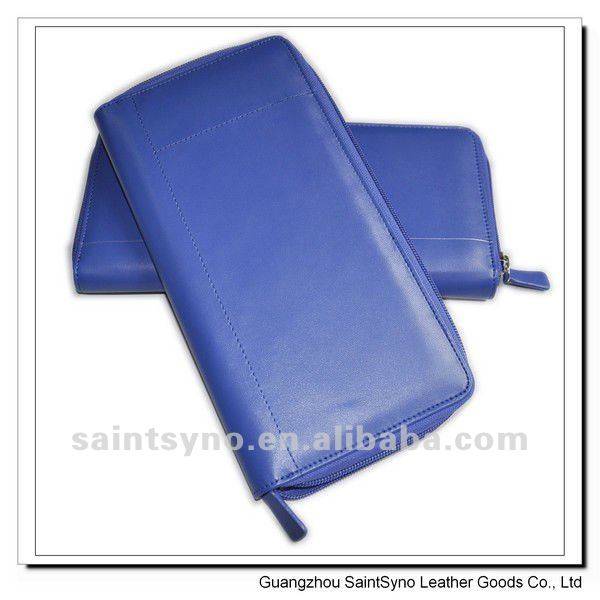 12059 Royal Blue color leather travel bag 12059 Royal Blue color leather travel bag