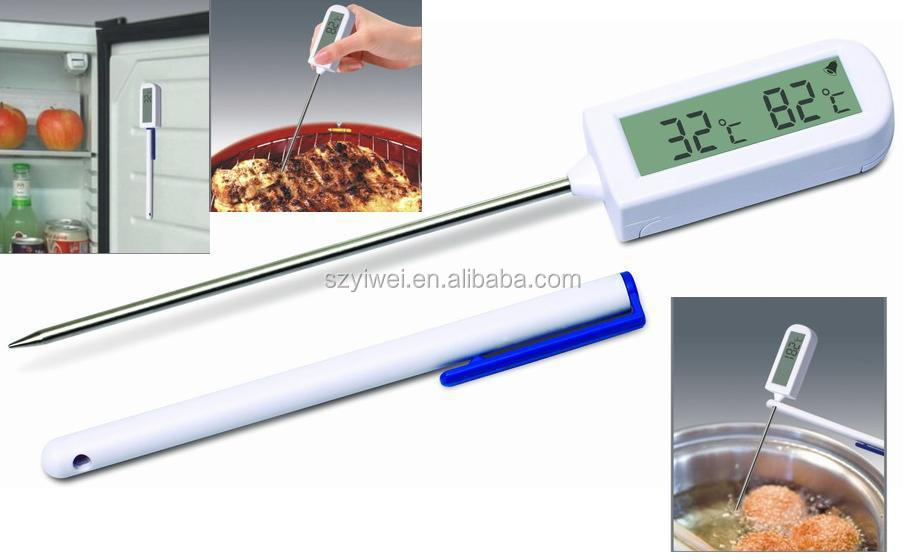 ホットな新ノベルティキッチン温度計大きな液晶ディスプレイデジタル食品温度計のヘラ問屋・仕入れ・卸・卸売り