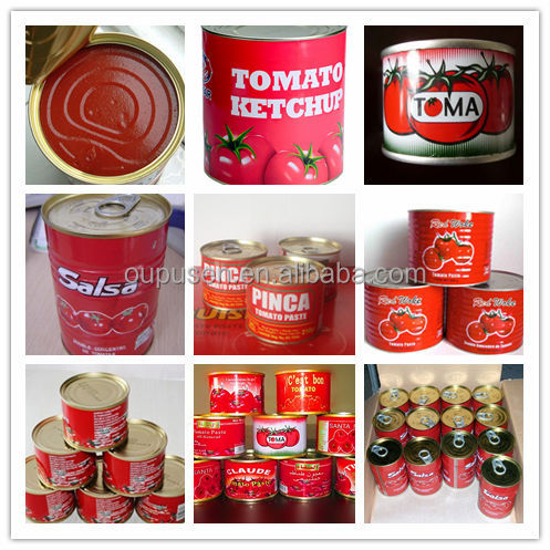 High Quality All Size Tomato Paste Tin tomato Sauce