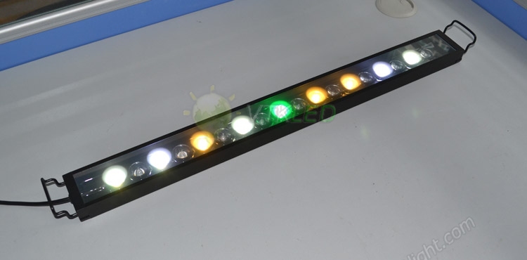 ledアクアリウムライト調光可能な高品質レンズ付き72ワット成長のためによいサンゴ礁90cm36のled釣りのタンク問屋・仕入れ・卸・卸売り