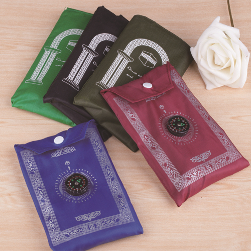 旅行のポケットサイズprotable2014年イスラムイスラム教の祈りのネックレスを織りポケット問屋・仕入れ・卸・卸売り
