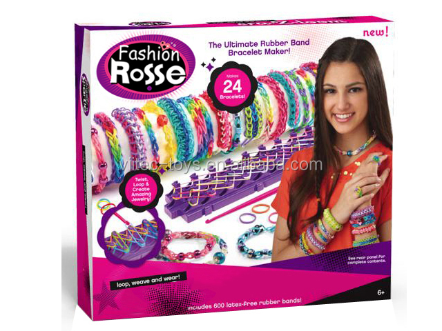 ・カラフルなloomband064269#girlsジュエリー問屋・仕入れ・卸・卸売り