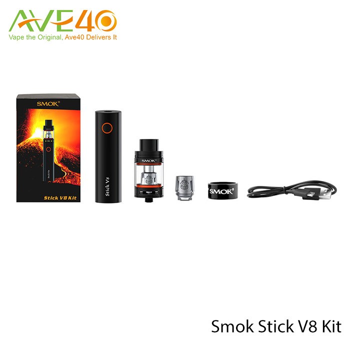 2017 smok newest pen vape smok stick v8 kit with tfv8 big baby