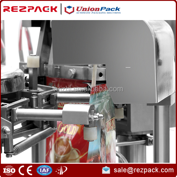 高度な自動化操作しやすいdoypackのパッキング機械、 生産ラインを充填し、 密封粉仕入れ・メーカー・工場