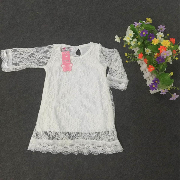 2016子供女の子ドレスファッションドレス写真レース子供美しいモデルのドレス仕入れ・メーカー・工場