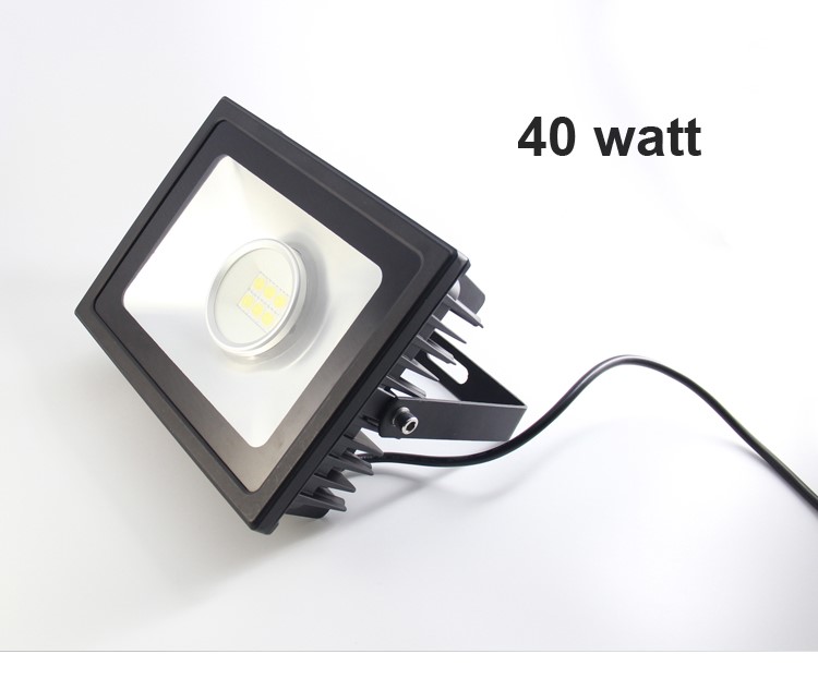 40 ワット 80 ワット 120 ワット調光対応ip66防水洪水light-4年保証サムスン cob led投光器の led洪水 ライト無人仕入れ・メーカー・工場