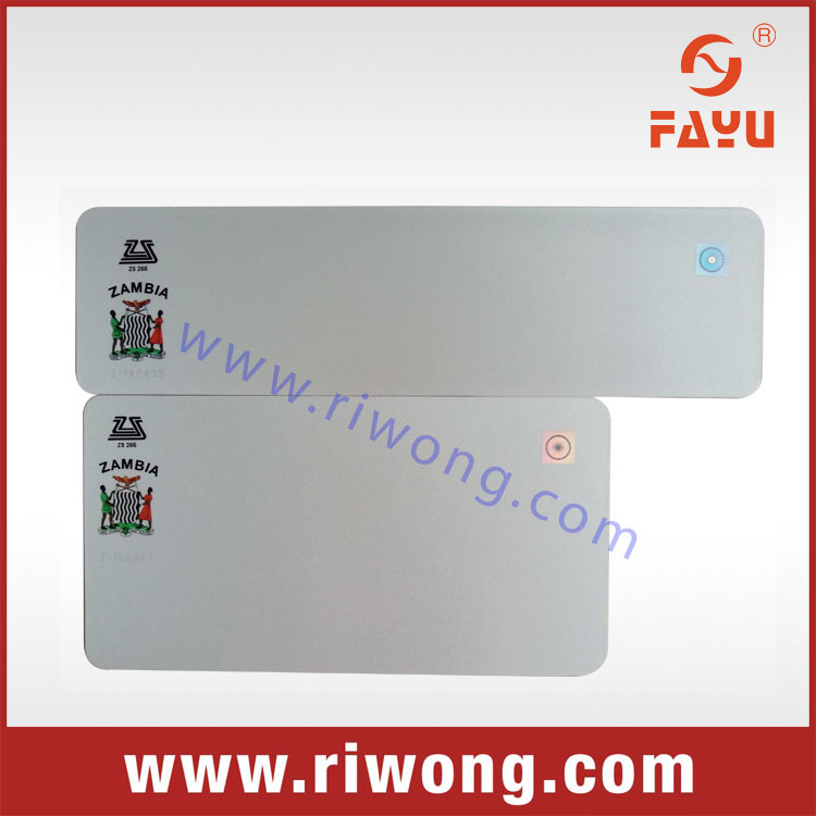 Vehicle Number Plate With Aluminum And Reflective Sheet For Zambia