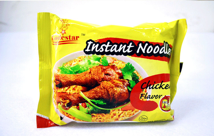 2014 Newest Lodestar Chicken Flavor Instant Noodles 90g
