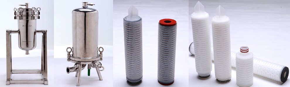 pp filter material pleated water filter cartridge 0.2micron