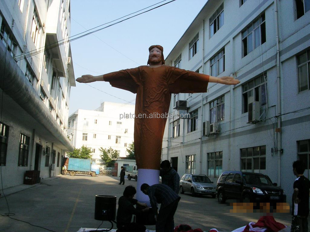 Oxford Cloth Huge Inflatable Jesus,Customized Design Giant Inflatable