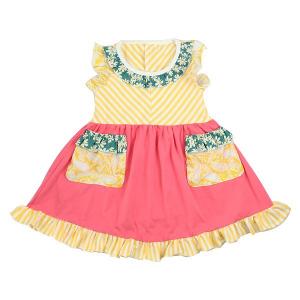 Wholesale Toddler Dresses With Two Pockets Baby Kids ...