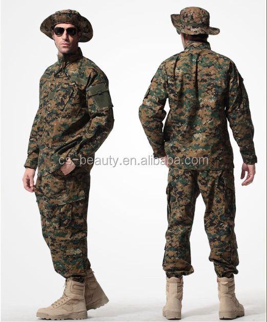 米軍カモ服リップストップマルチカムbdu戦術軍服仕入れ・メーカー・工場