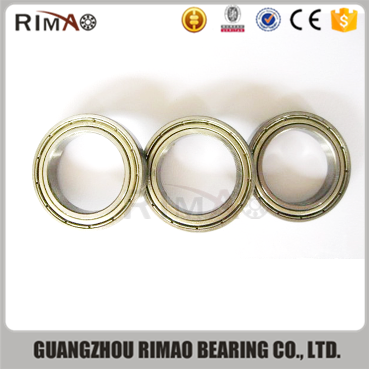 61805 6805zz deep groove ball bearnig 6805 2z thin section groove bearing.png
