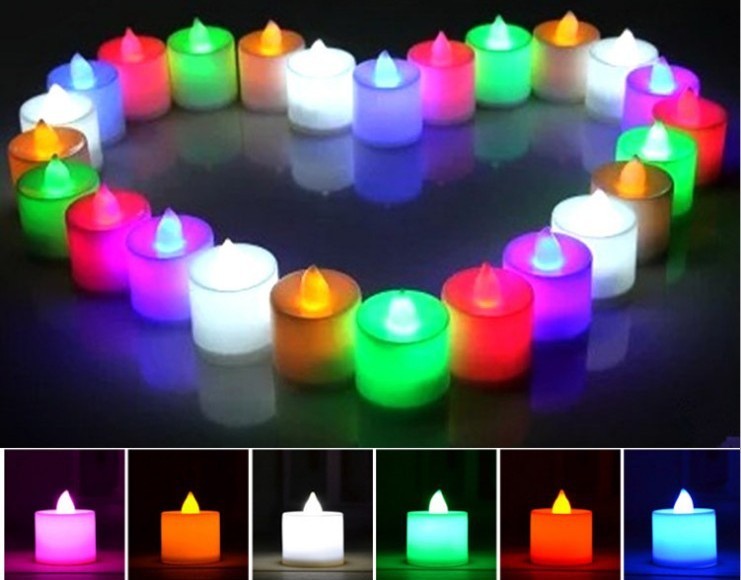 PROMO Wholesale Flameless Electronic Birthday Led Candle