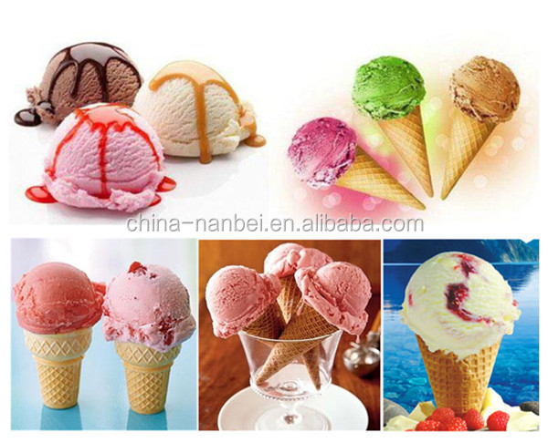 stainless steel vertail hard ice cream maker machine