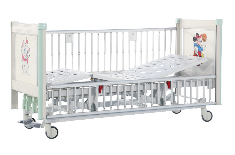 yongfa熱い販売のメーカーce、 iso、 fda病院小児科医療子供の病院のベッドの子供のベッドの子供の病院のベッド仕入れ・メーカー・工場