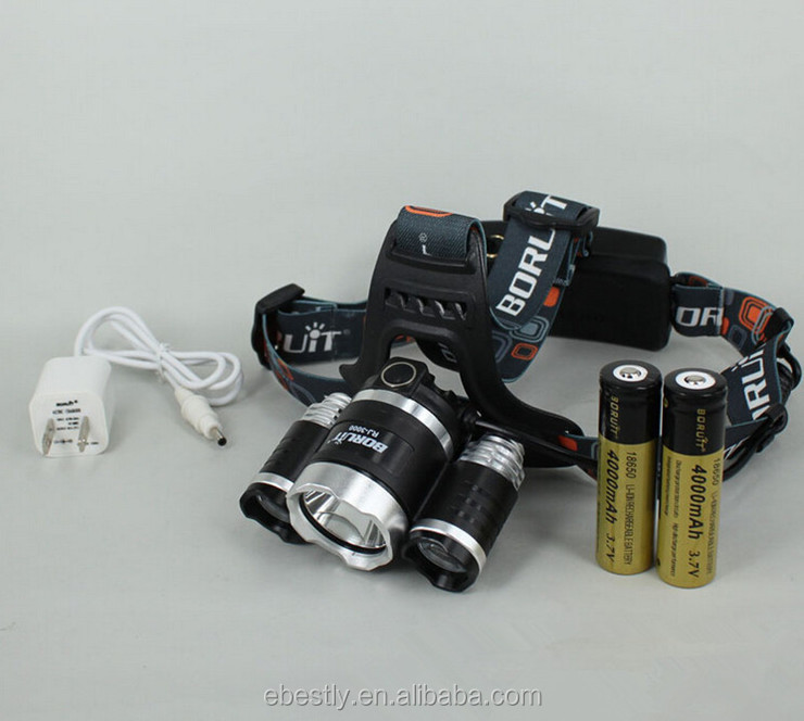 最新ハイパワーヘッドランプ2015boruitrj-3000t6最も強力な充電式ledヘッドランプ問屋・仕入れ・卸・卸売り