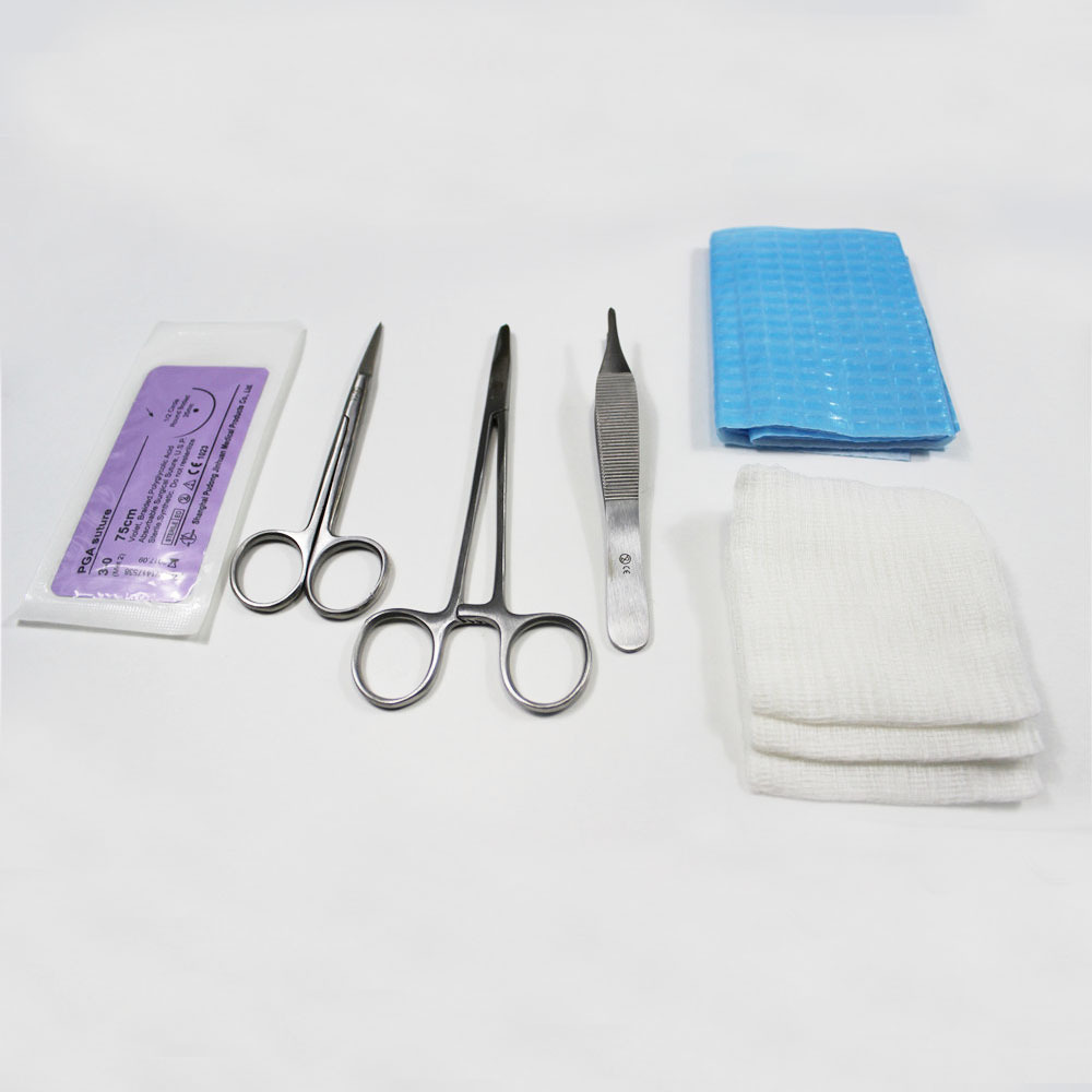 Surgical Instruments Suture Kit With Suture Sterile Disposable Medical