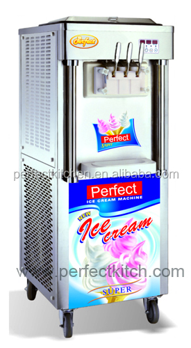 2014年熱い販売のソフト付きのアイスクリームマシン出力25l毎時/highqualityiceアイスクリームマシン販売のための問屋・仕入れ・卸・卸売り