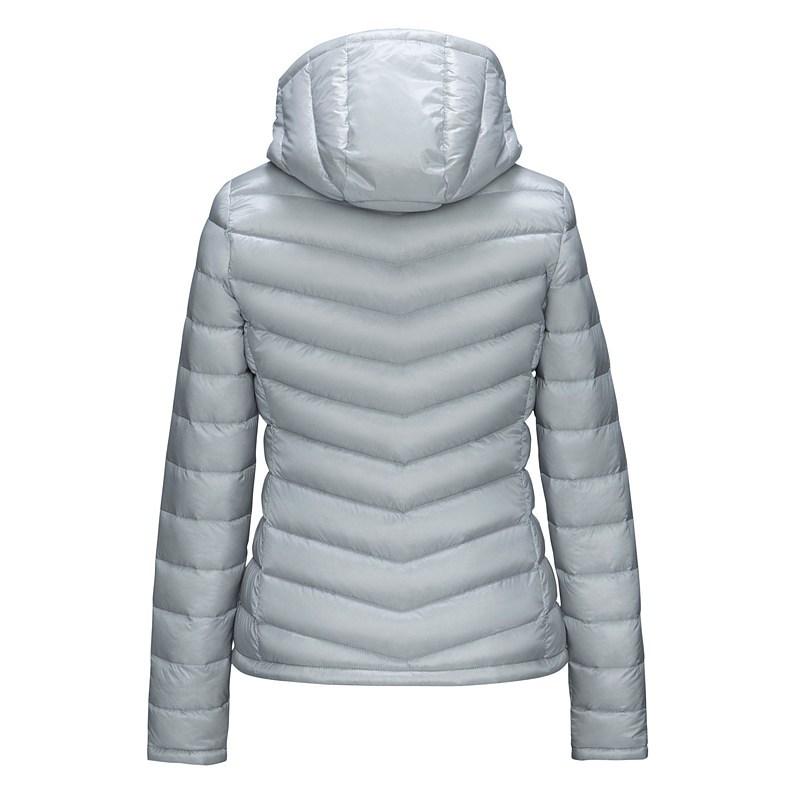 冬女性の新しいファッション2015超軽いフード付きとジッパーdownjacket仕入れ・メーカー・工場