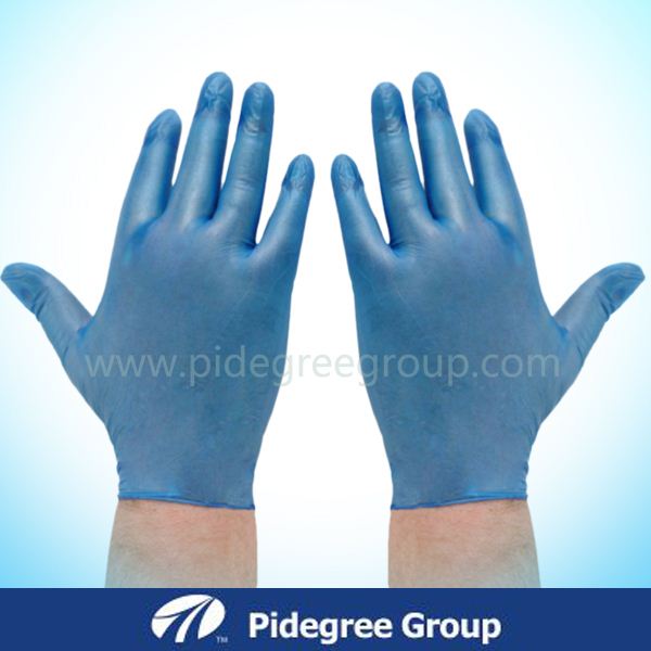 パウダーフリービニール手袋/使い捨て色のビニールの手袋仕入れ・メーカー・工場