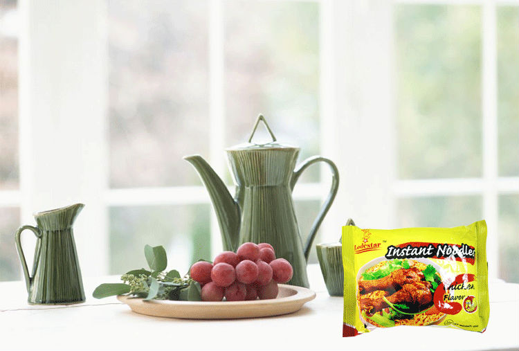 2014 Newest Lodestar Chicken Flavor Instant Noodles 90g