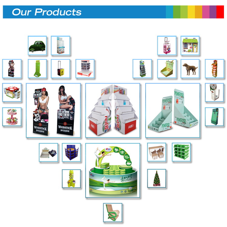 Triangular chew gum pallet display equipment design