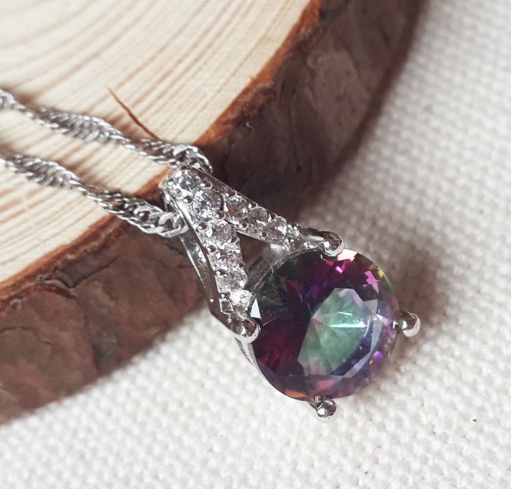 rainbow-fire-opal-pendant-necklace 2
