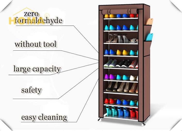 How to make a super-sized shoe rack on a budget