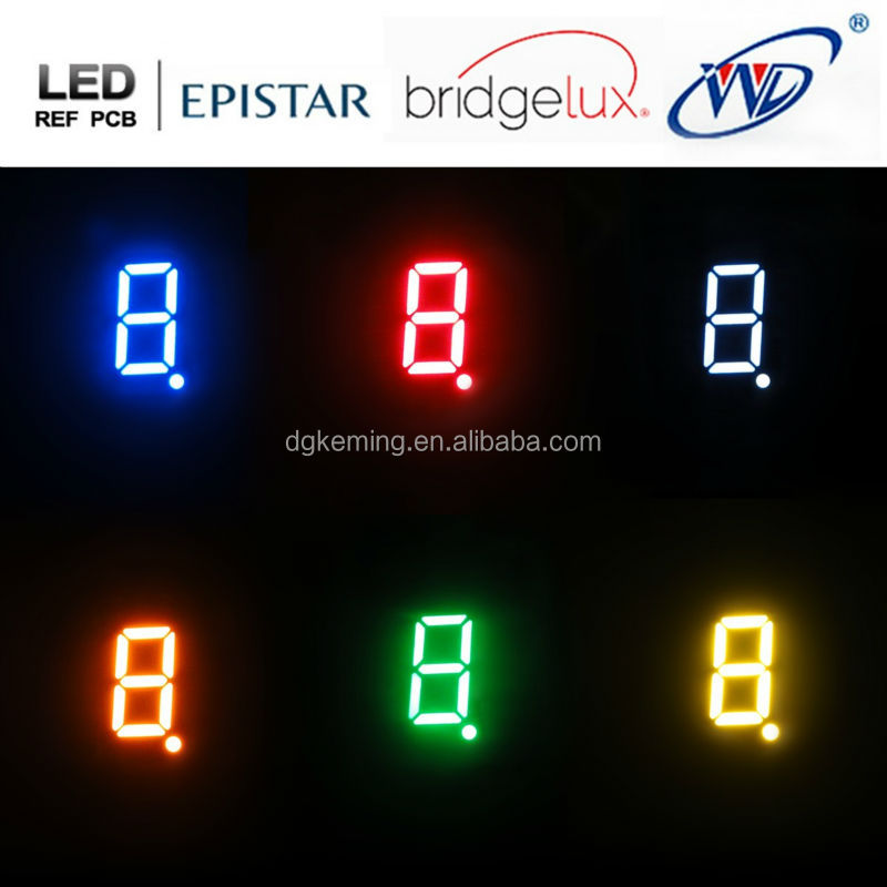 Ali white .3611 single digit ntp digital clock