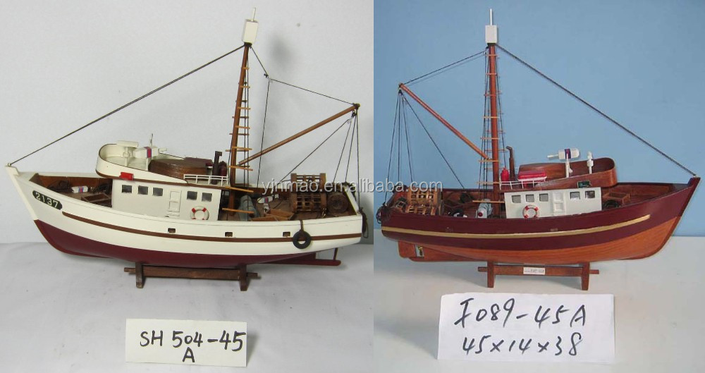 wooden fishing boat model 2137, 2