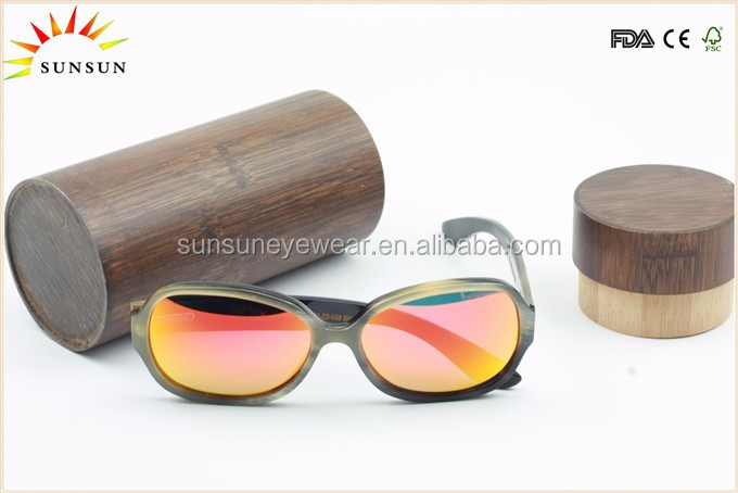Mirror Sunglasses Wholesale Oval Sun Glasses Frame Handmade Stylish
