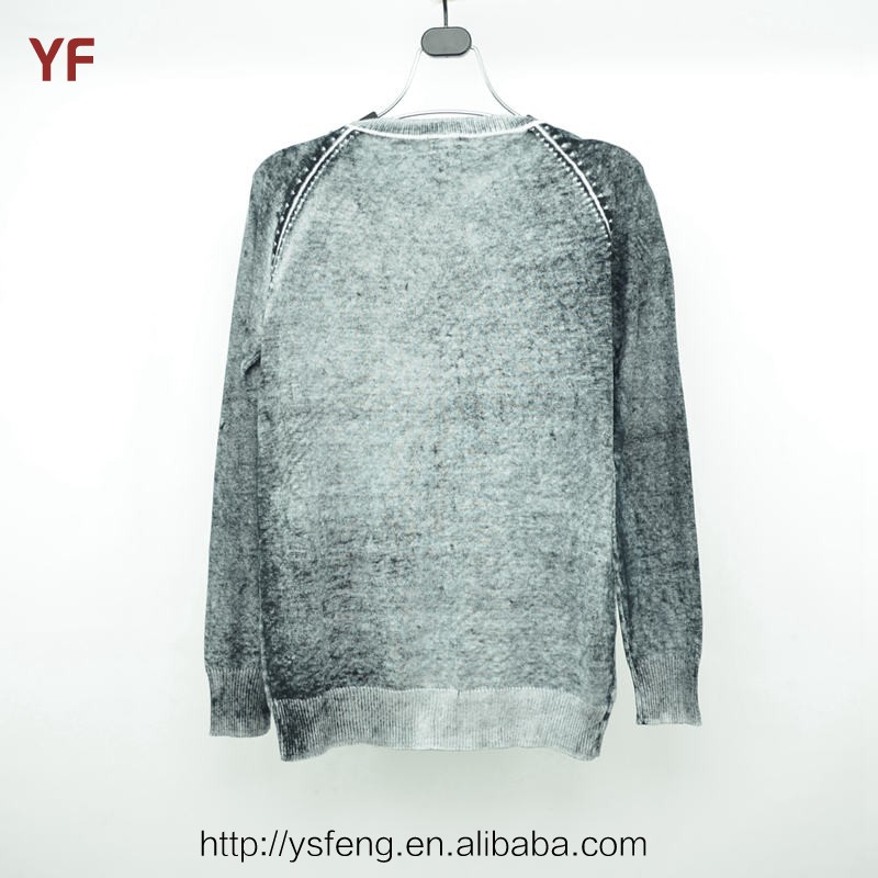 綿100％のファッションウールのセーターニットパターンニットウェアデザインのための女の子仕入れ・メーカー・工場