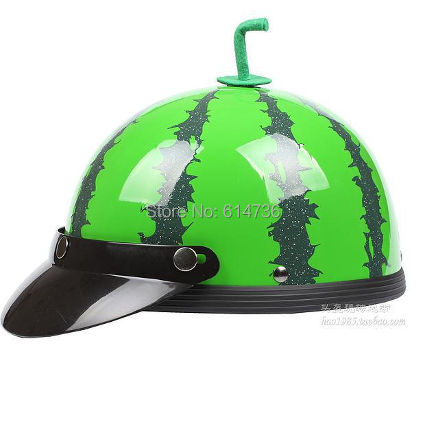 Wholesale Wholesale Price 3/4 Open Face Motorcycle Helmet Watermelon