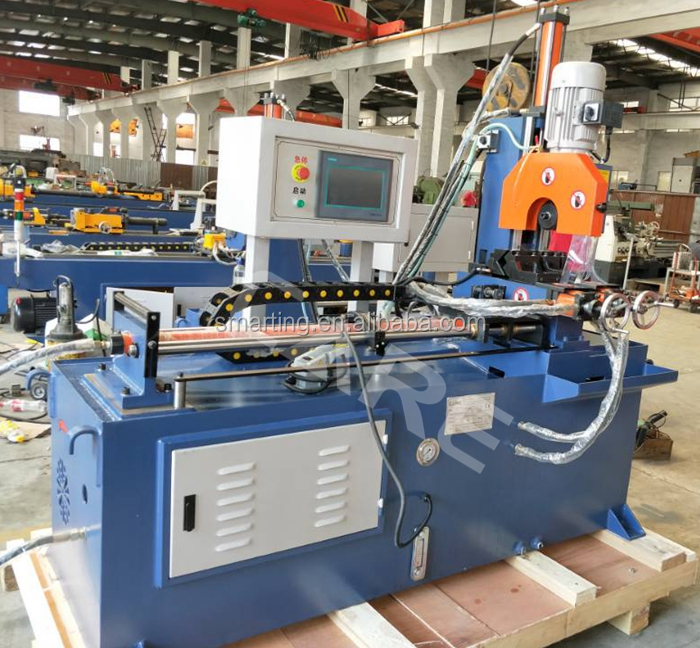 Mc275b Semiautomatic Pneumatic Pipe Cold Cutting Machine,Pipe Cutting