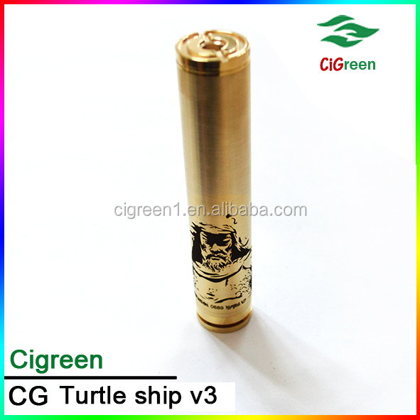 high quality mechanical mod turtle ship V1 V2 v3 mod, turtle ship v3 mod, with factory price