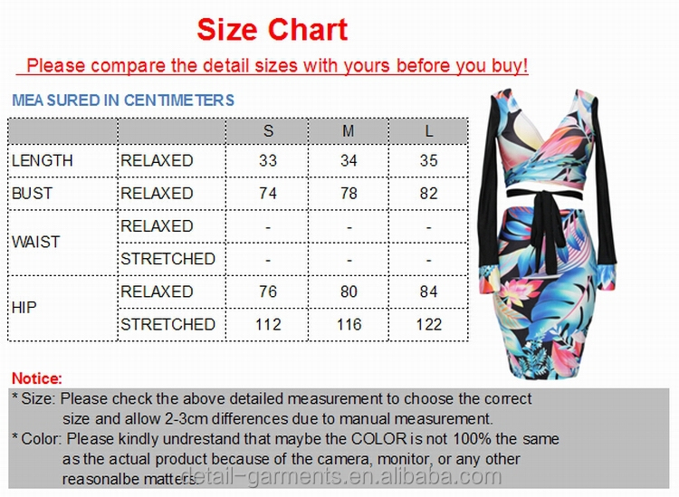 20152は- ピースデジタル葉ロングスリーブvネックプリントスカートのスーツを設定します仕入れ・メーカー・工場