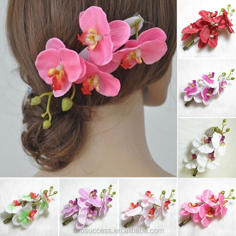 women party wedding beach decor flower hair clip bridal.jpg