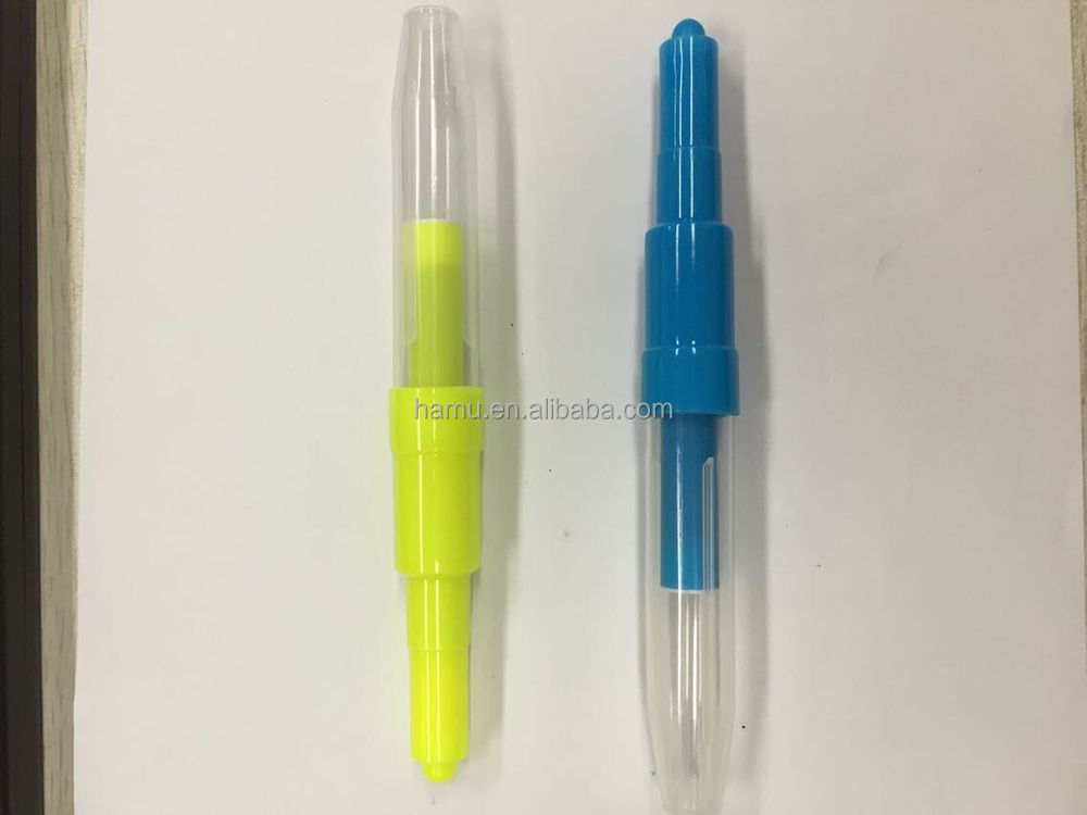 magic colorful plastic blowpens for draw