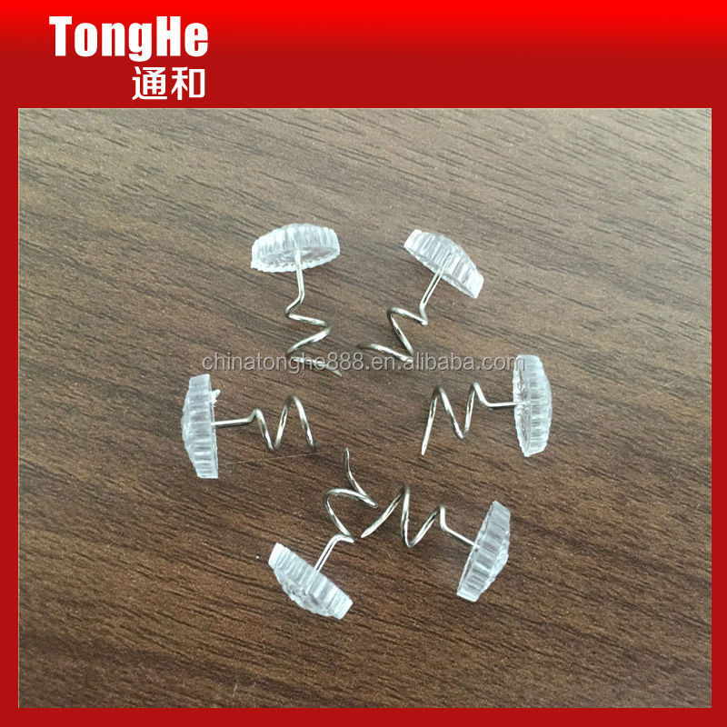 Clear Head Decorative Twist Pin For Furniture Accessories Buy Twist