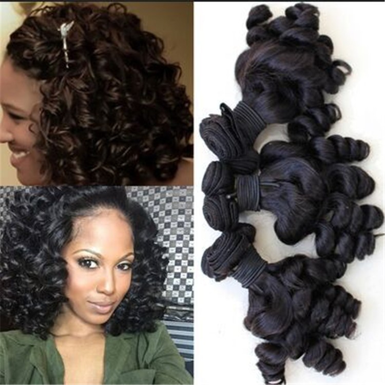 Short Hair Brazilian Curly Weave Aunty Funmi Brazilian Hair 12