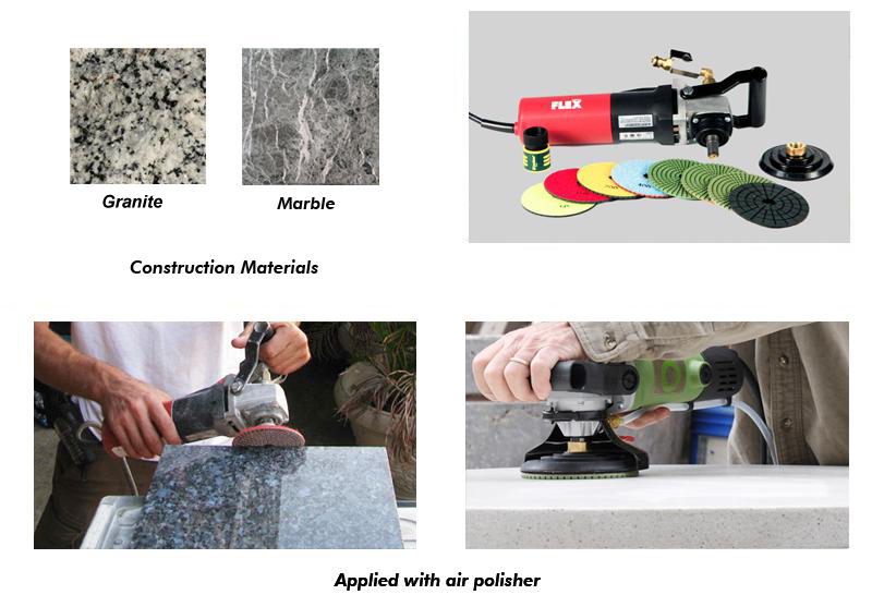 300 Grit Granite Marble Floor Polishing Pads For Angle Grinder Buy