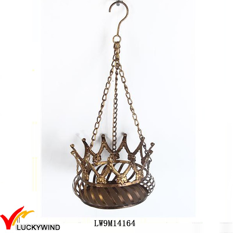 Crown Handcraft Vintage Hang Rose Gold Candle Holder Buy Rose Gold