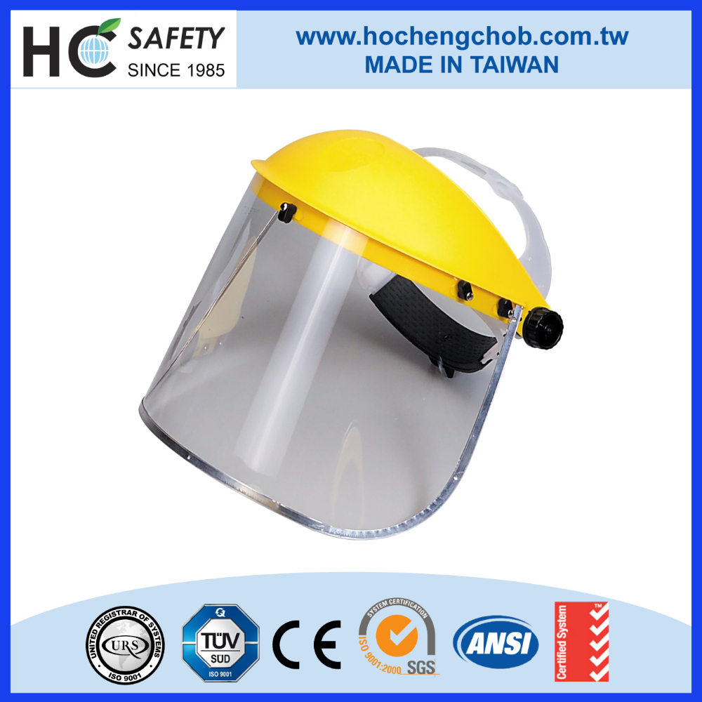 Safety Pc Chemical Heat Resistance Splash Face Shield Buy Splash Face