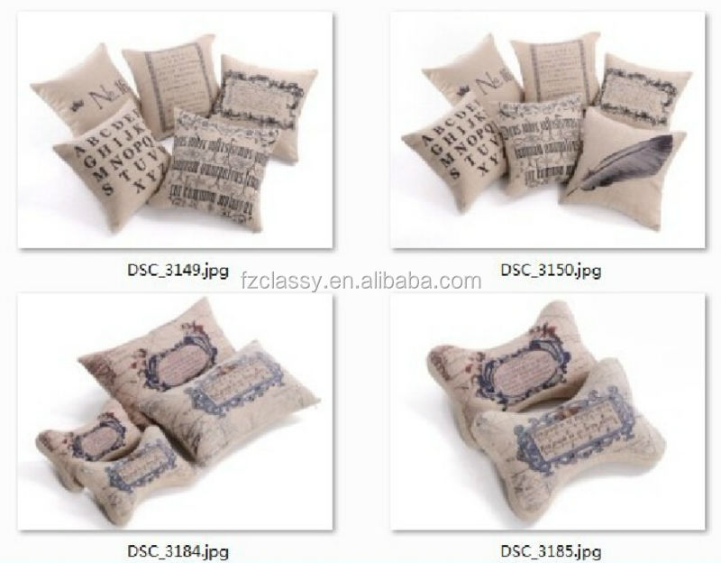 中国のサプライヤーリネン綿の家の装飾の4040cmクッション枕カバー仕入れ・メーカー・工場