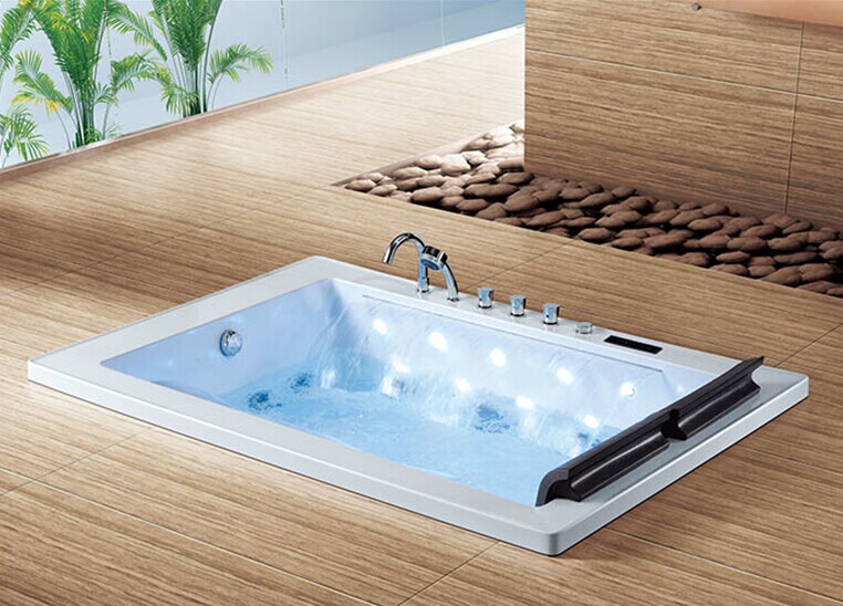 Hs d015 nuevo diseño del jardÃn enterrada 1.8 m longitud doble ... Bañeras diseño Doble