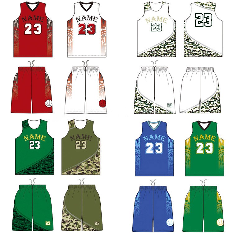 Types of basketball store jerseys